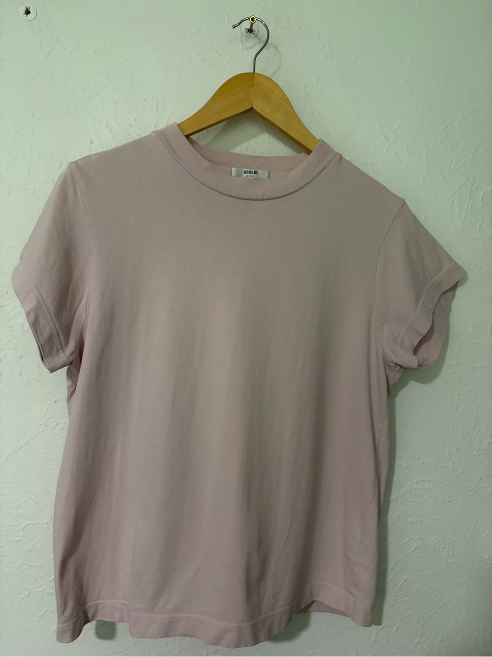 Agolde Anika Sleeve Tee Size Small